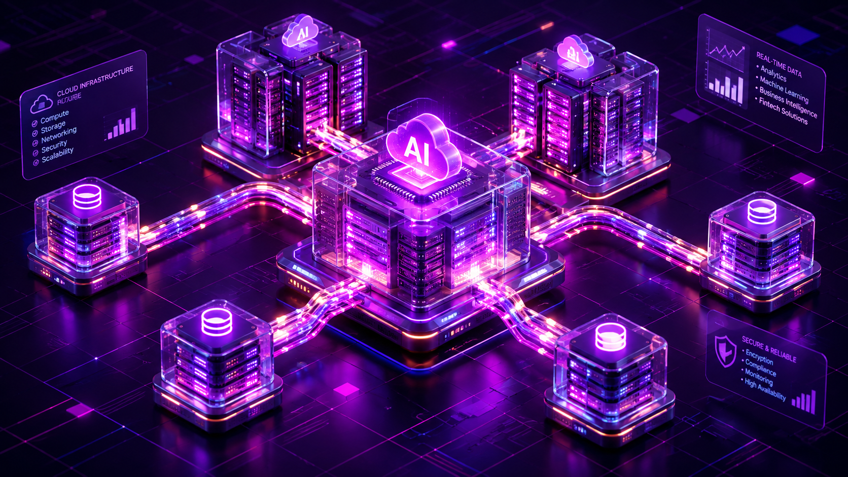 FINTEGRITA 3D Cloud Server Architecture